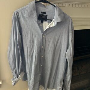 Jos. A. Bank Reserve Men's Blue Shirt slim fit